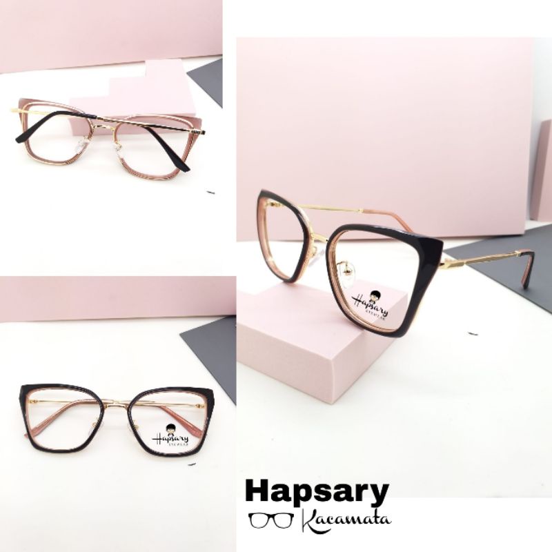 FRAME KACAMATA WANITA MODERN SQUER 58821 MINUS DAN CILINDER | KACAMATA ANTI RADIASI | KACA MATA PHOTOCROMIC | KACAMATA BLUERAY | KACA MATA PLUS