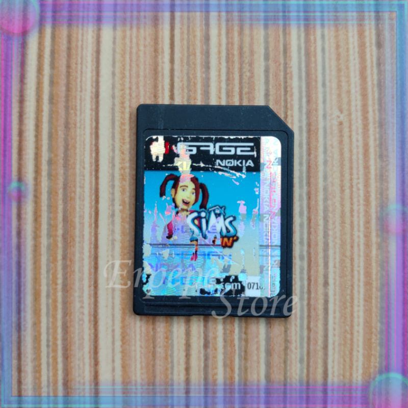 Game Card Nokia N Gage Classic QD The Sims