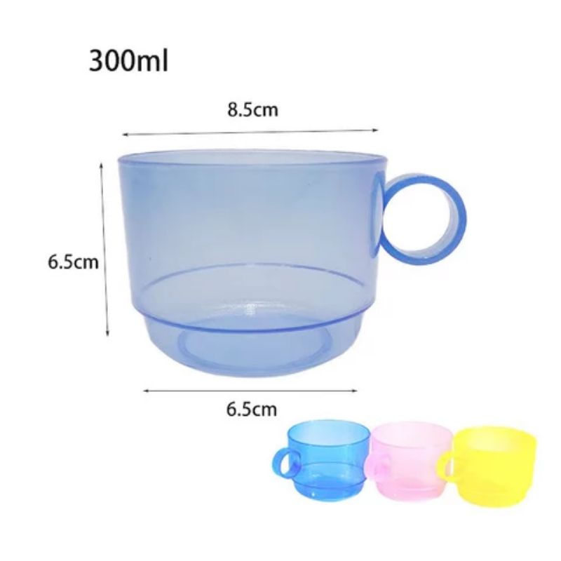 Gelas Plastik Cup Anak Gelas Minum 1 SET isi 4 PCS