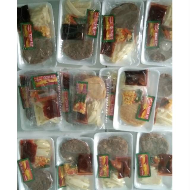 

Mini steak beef dan chicken