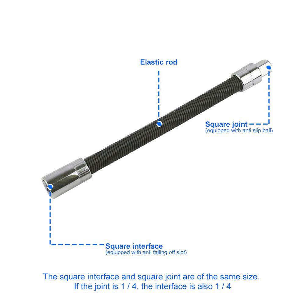 Populer Stop Kontak1Per4 3 /8 1 /2 Wrench Extender Hand Tools Kepala Konversi Poros