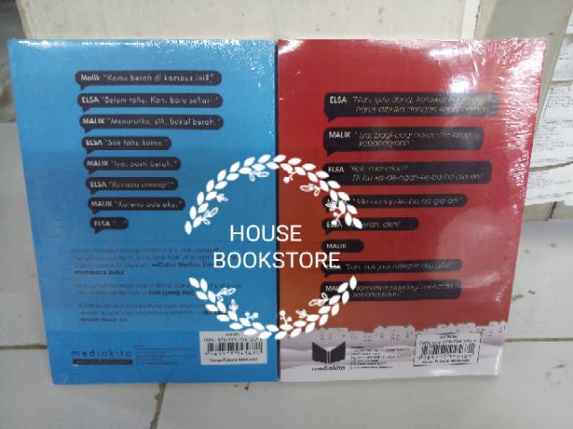1 PAKET 2 NOVEL SERIAL MALIK KERTAS BOOKPAPER BY BOY CANDRA-1