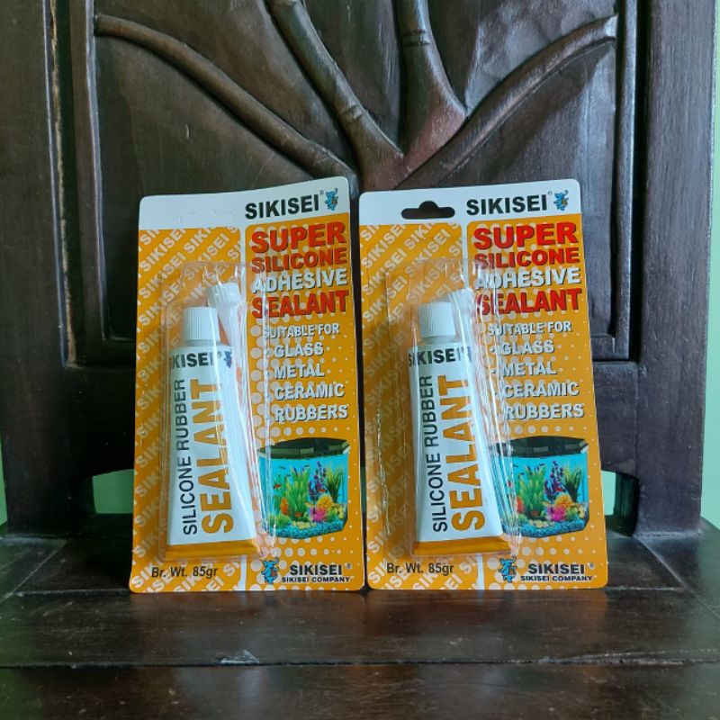 Lem Kaca Aquarium SIKISEI 85 gr