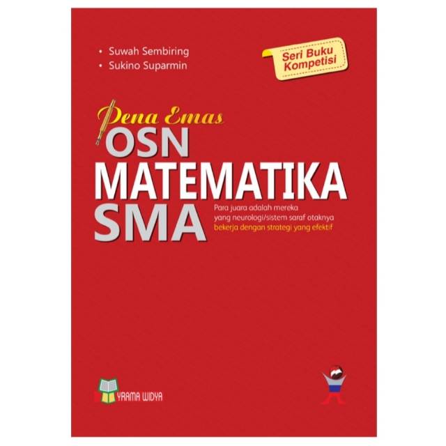 BUKU OSN MATEMATIKA PENA EMAS OLIMPIADE SMA SECOND ORIGINAL PRELOVED