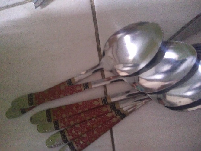 Sendok Batik Stainless Stell Bahan Tebal