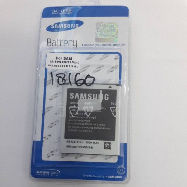 Baterai Batre Samsung Galaxy Ace 2 1500 mah Original 99% / battrey / batre hp Battery