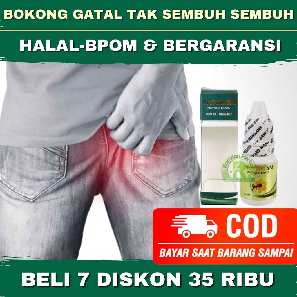 Obat Gatal Di Bokong Tak Kunjung Sembuh Bekas Hitam Di Bokong Obat Pantat Gatal Menahun Propolis SM
