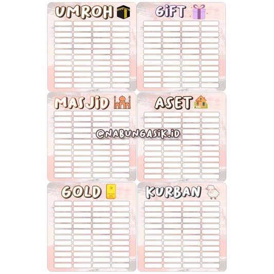 

STICKER SINKINGFUNDS | STICKER ANGGARAN