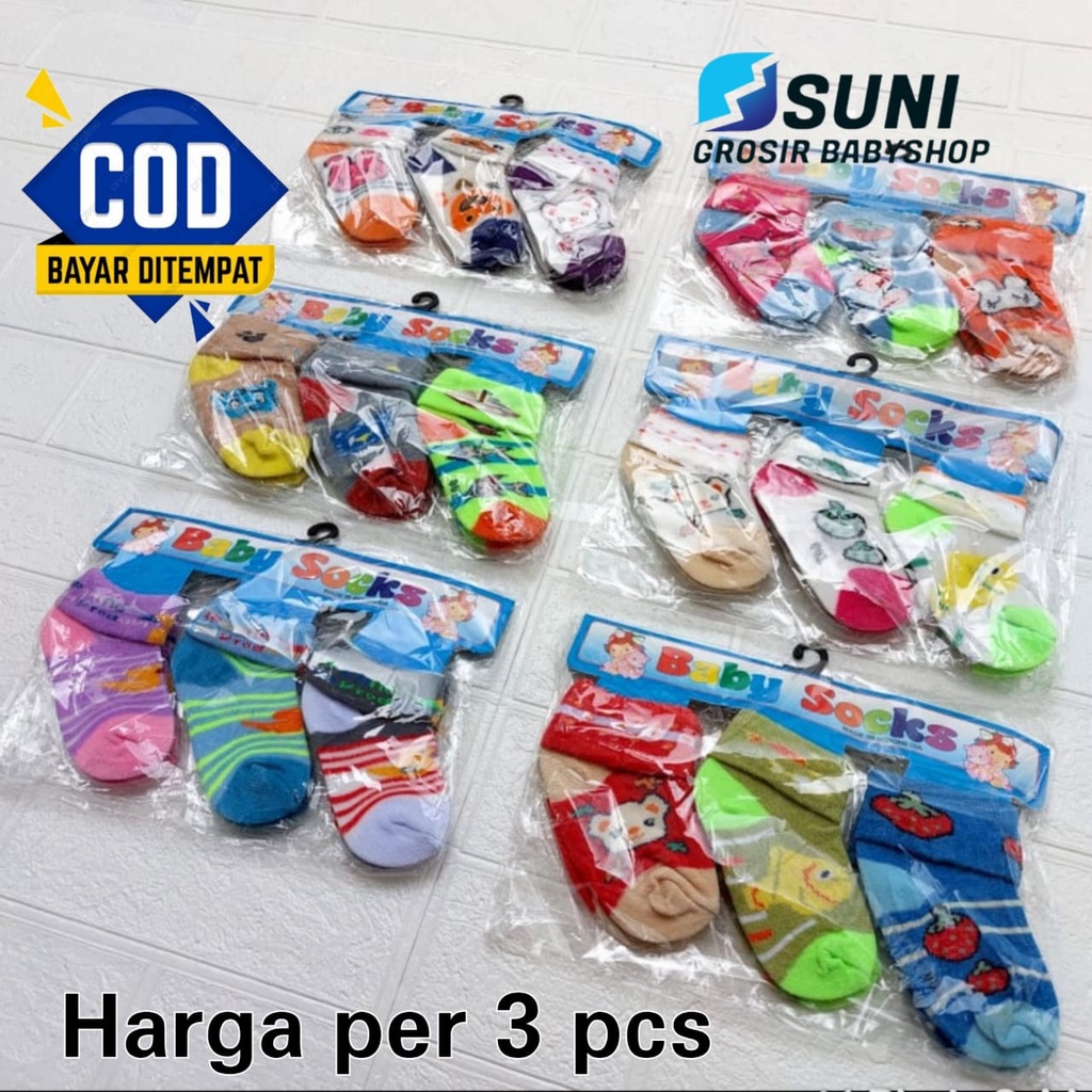 Kaos kaki bayi isi 3 pasang