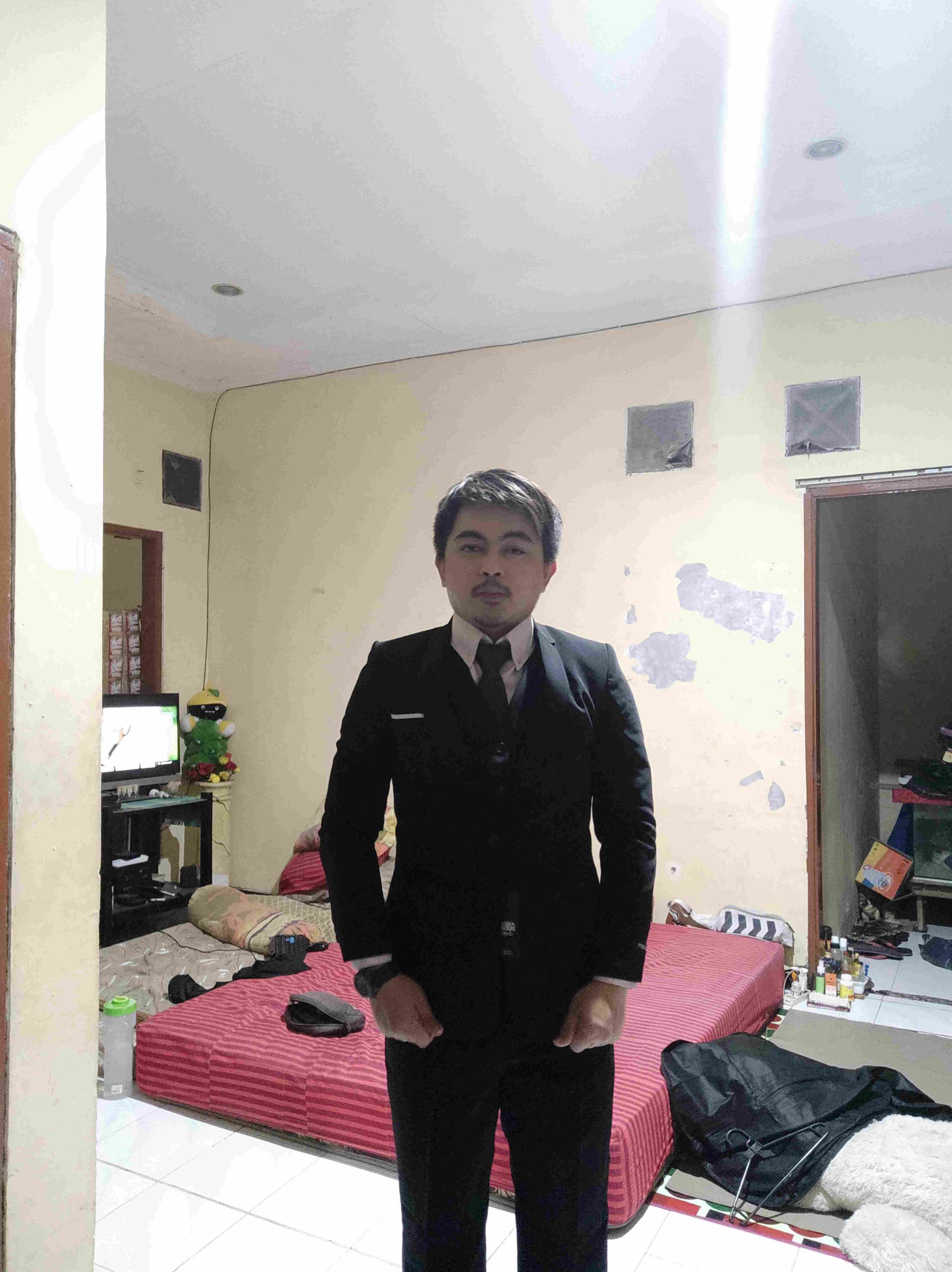 Setelan Jas Celana  Vest Pria  Jas Korean Style Hitam 