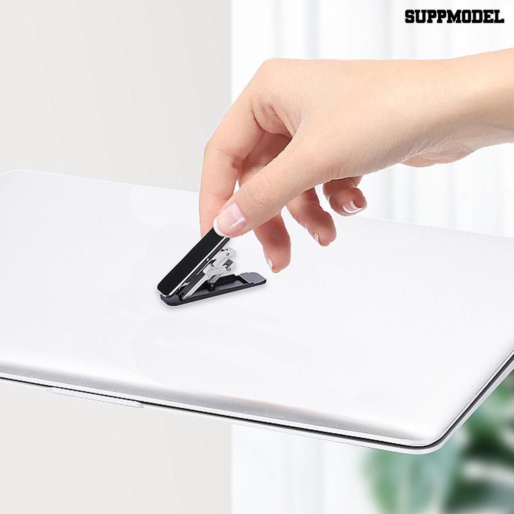 Sdl Stand Holder / Dudukan Ponsel / Tablet Model Lipat Bahan Aluminum Alloy Multi Sudut Adjustable Untuk Meja