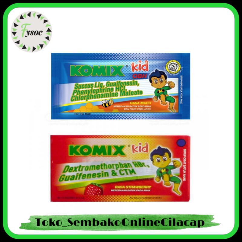 KOMIX KIDS 5ML OBAT BATUK ANAK