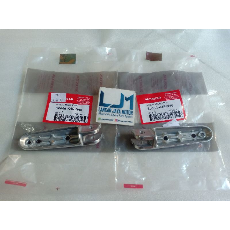 Arm main step L R kanan kiri foot step postep pijakan kaki depan cbr 150 k45a k45g k45n 2013-2022 50