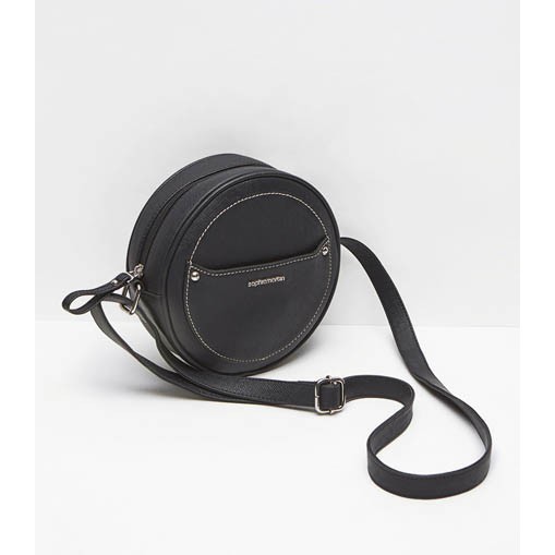 TAS SELEMPANG BULAT WANITA CLARYSA BLACK SHOPIE MARTIN SOPHIE PARIS PROMO TERBARU 2021