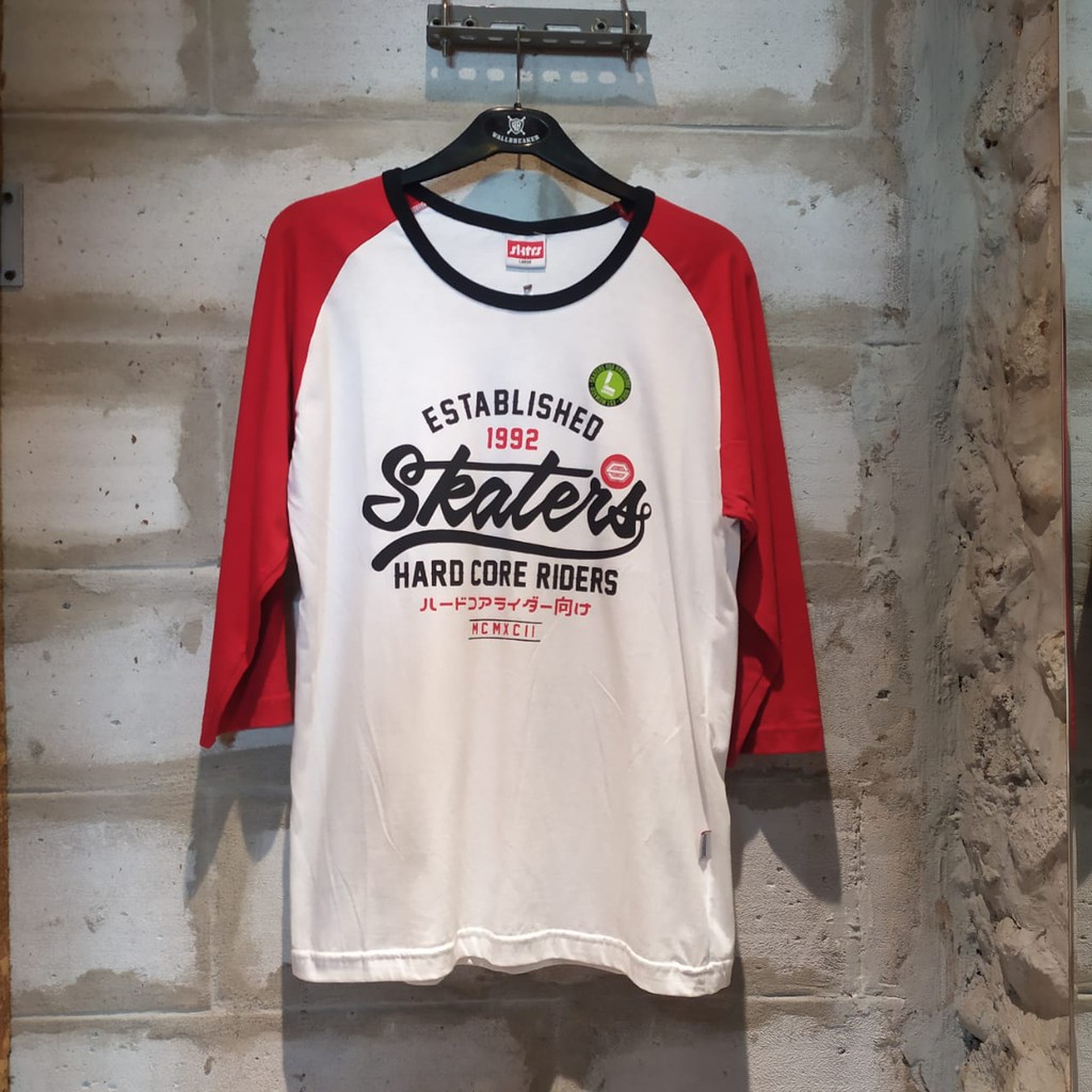T-SHIRT SKATERS REGLAN SALUR | KAOS DISTRO | ATASAN PRIA ORIGINAL