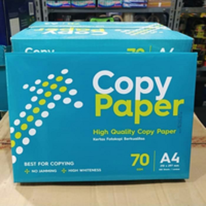 

KERTAS A4 70GRAM COPY PAPER /KERTAS HVS /PRINT /FOTOCOPY /MURAH /LARIS