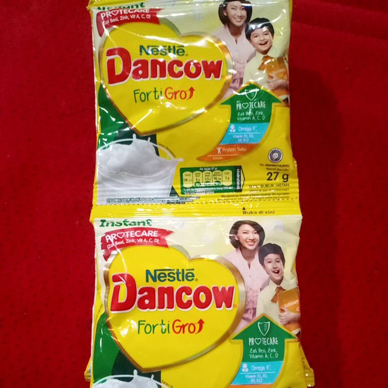 

Dancow instant susu bubuk renteng 27 gr x 5 sachet