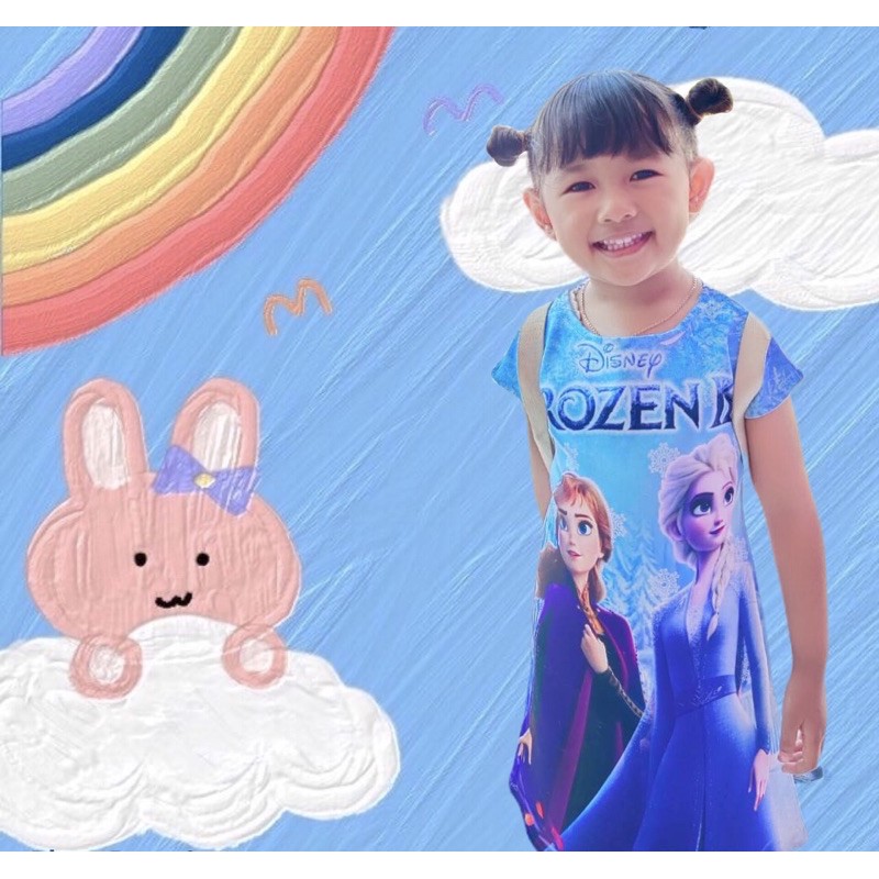 DAILY DRESS ANAK , HOMEDRESS ANAK , BAJU ANAK PRINTING , BAJU FROZEN , BAJU ANAK CEWE ,DASTER ANAK