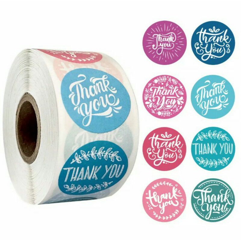 

Stiker label Thank You lucu B06 utk hiasan paket/bingkisan/souvenir/pesta/serbaguna