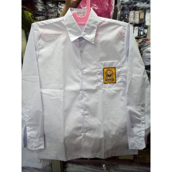 KEMEJA PANJANG SMP, BAJU PANJANG SMP, HEM PANJANG SMP, KEMEJA SMP BIG SIZE JUMBO, BAJU SMP PANJANG