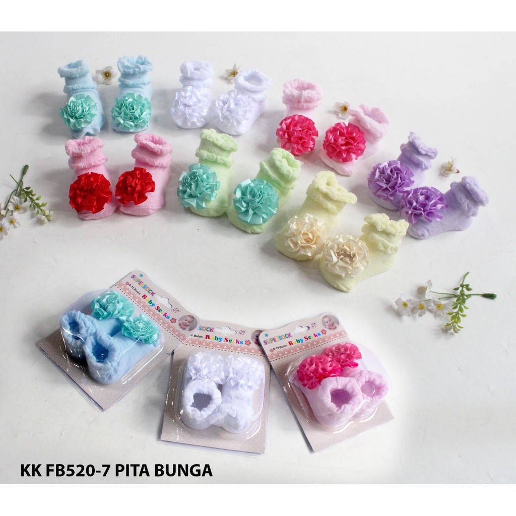 kaos kaki bayi motif boneka SNI | 3D Kemasan Mika