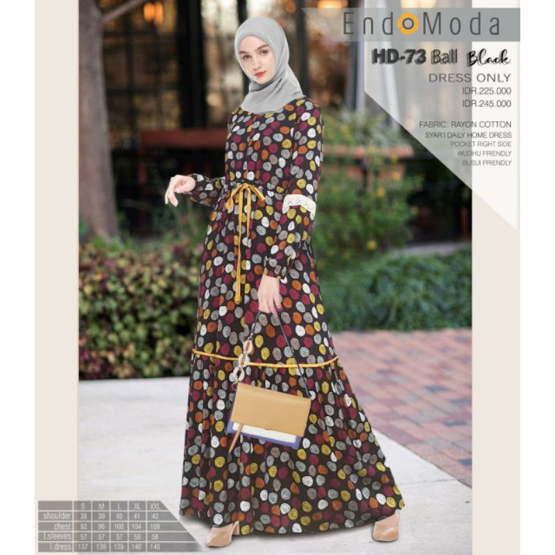 ENDOMODA HD 73 / HD 73 BALL SERIES / ENDOMODA HD 73 BALL BLACK / HOMEDRESS ENDOMODA / ORI ENDOMODA