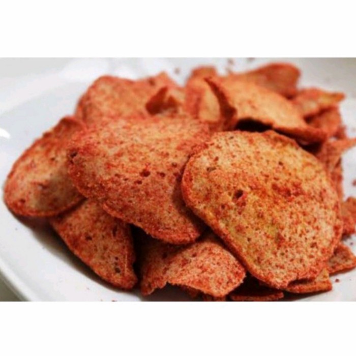 

BASRENG PEDAS 250 GRAM (BASO GORENG IKAN) / KRIPIK BASRENG BULAT PEDAS