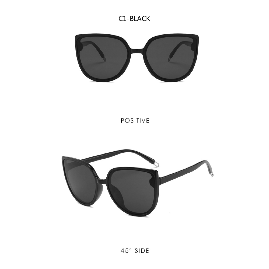 Fashion trend cat's eye ins personality beach wild sunglasses