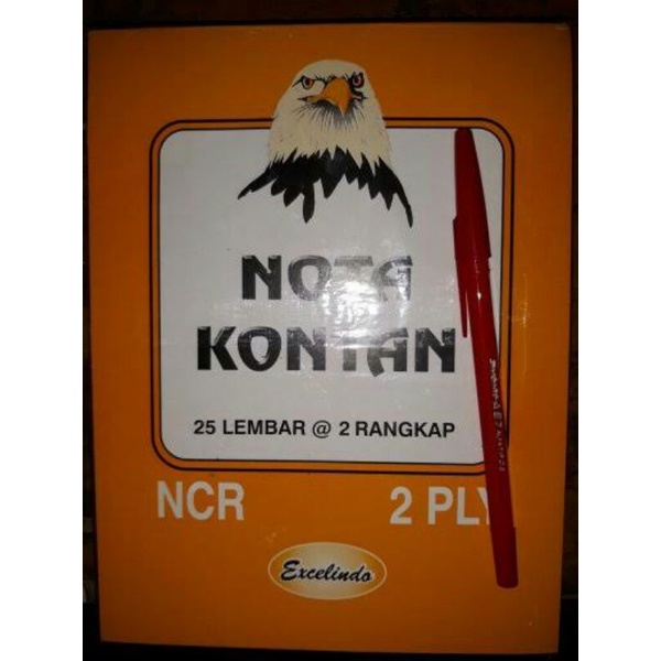 

Buku Bon Nota Kontan 2 ply / Rangkap 2 Besar Excelindo