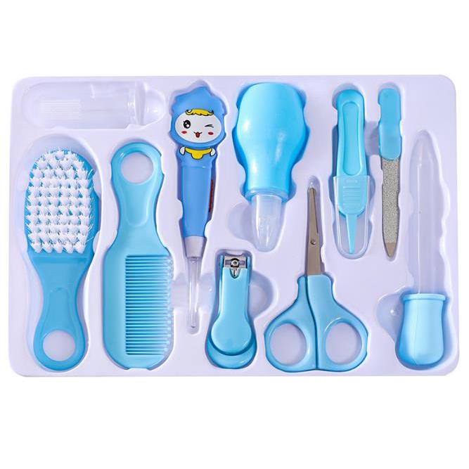 Baby care kit set 10 in 1 Sisir Bayi Set Gunting Kuku Bayi kado lahiran grooming gift Baby Nail