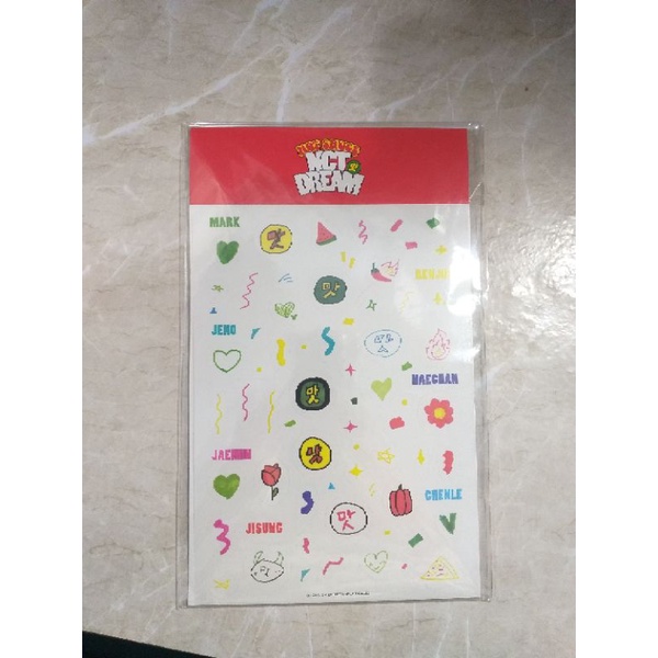 [READY STOCK] NCT Dream Hot Sauce Deco Set