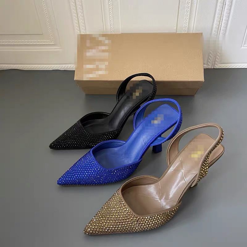 Sepatu Pesta | Sepatu Biru | Sepatu Gold | High Heels