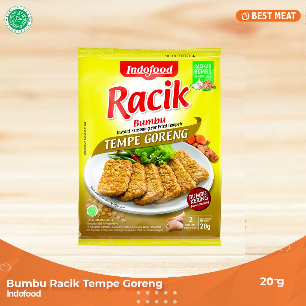 

Racik Bumbu Goreng Tempe 20gr