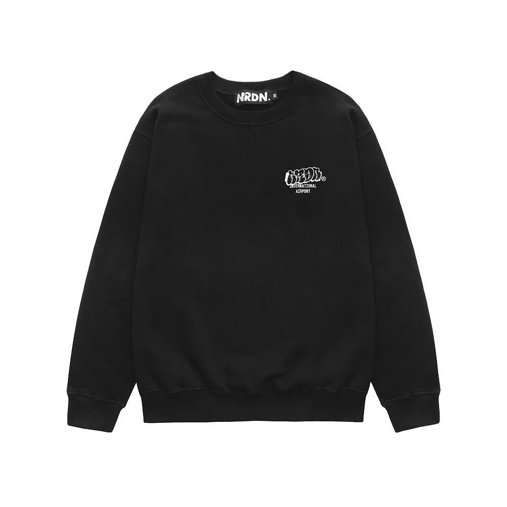 CREWNECK NRDN DEPARTURE BLACK