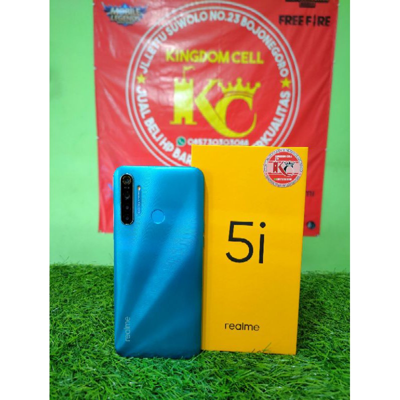 PROMO SECOND REALME 5I RAM 4/64 FULLSET NO MINUS