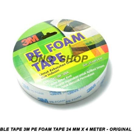 

✽ Double Tape 3M Pe Foam Tape 24 mm x 4 Meter - Original ➸