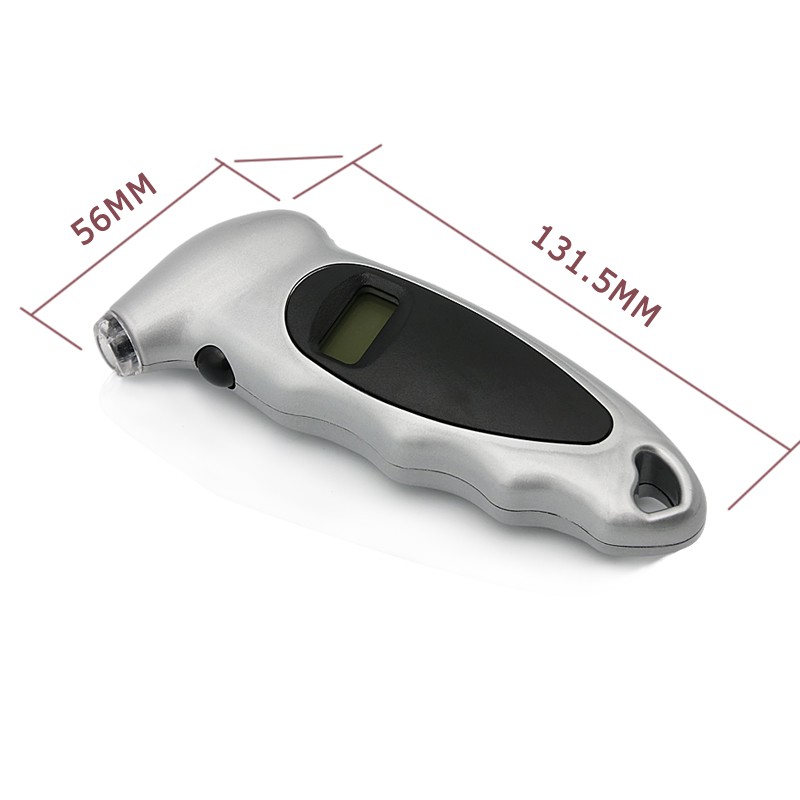 Pengukur Tekanan Ban Mobil Digital Tire Gauge LCD Manometer