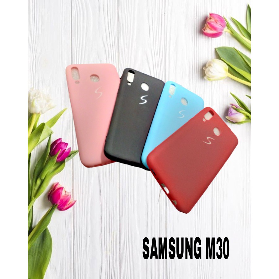 SAMSUNG M30 SOFTCASE CANDY MACARON