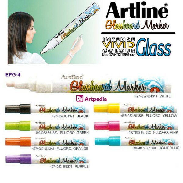 

Jual Artline Glassboard Marker EPG-4 - Satuan - Spidol Artline Glass Board Spesial