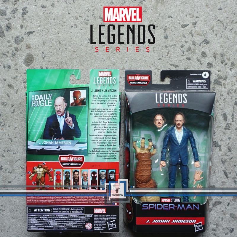 Marvel Legends J. Jonah Jameson Spider Man No Way Home NWH