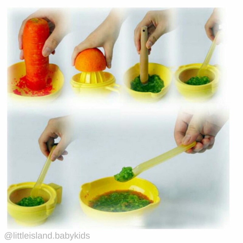 LIN044 - 7in1 Food Making Set (Peralatan Pembuat Makanan Bayi) Import