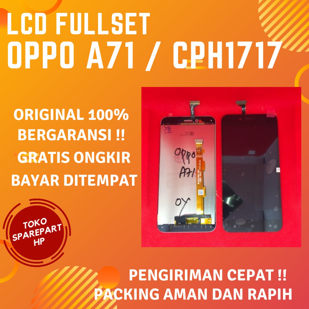 Lcd Oppo A71 Bergaransi Layar Lcd Untuk hp Oppo A71 / CPH1717 Original OEM