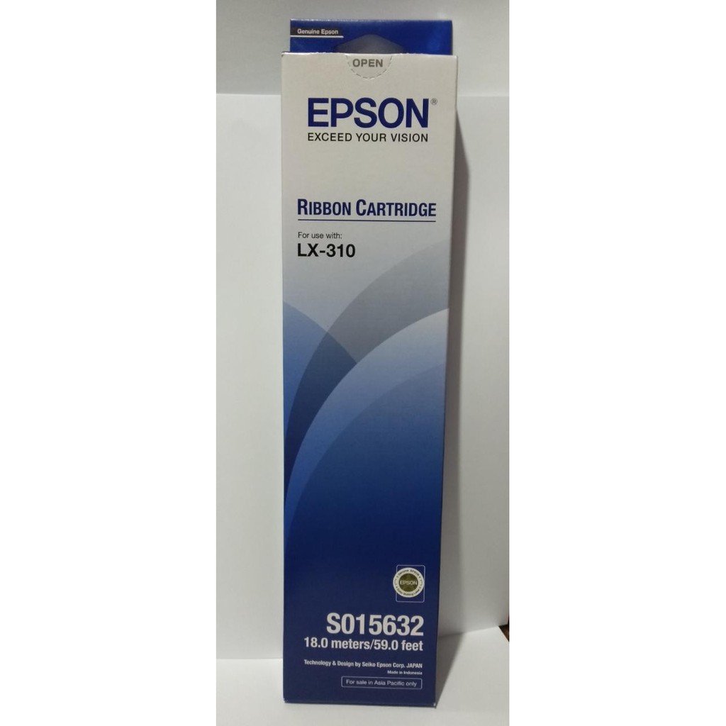 Ribbon Catridge Epson LX 310 Ribbon + Catridge LX 310