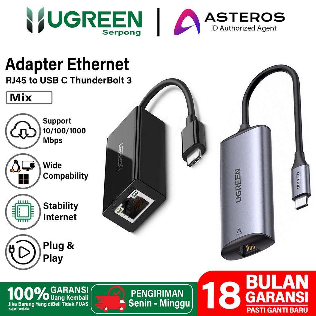 UGREEN Lan Adapter Gigabit USB Type C To RJ45 Fast Ethernet Network 1000Mbps 2500Mbps