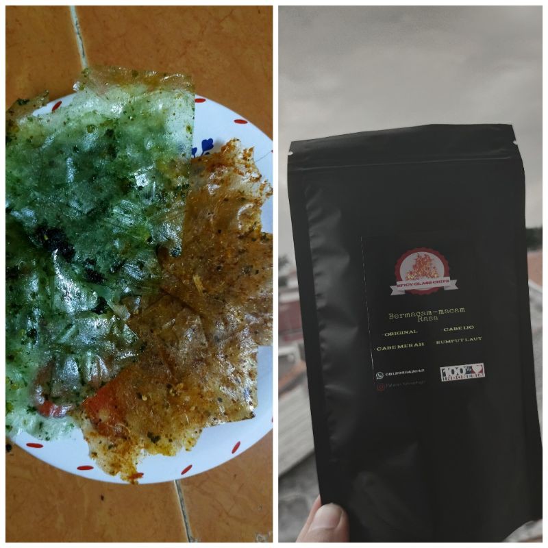 

Keripik Kaca / Keripik Beling - Hot Spicy Glass Chips