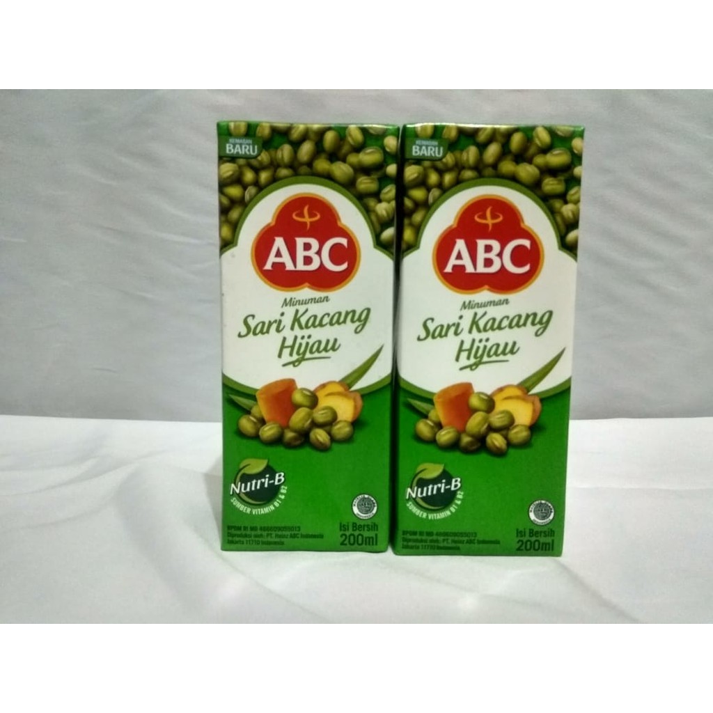 

Vania Snack ABC Sari Kacang Hijau 200 ml / Minuman Kacang Ijo