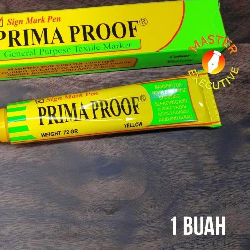 

❈ [Buah] Prima Proof Mark Pen Yellow / Spidol Kain Kuning ⅍