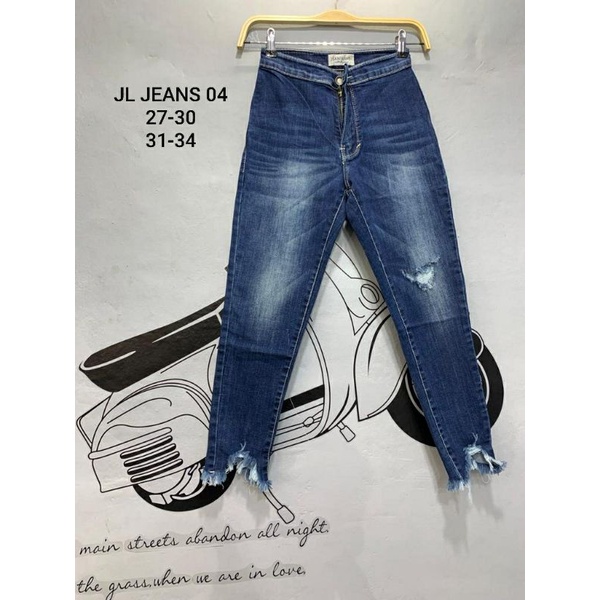 CELANA JEANS WANITA JL JEANS 04  SZ 27-34