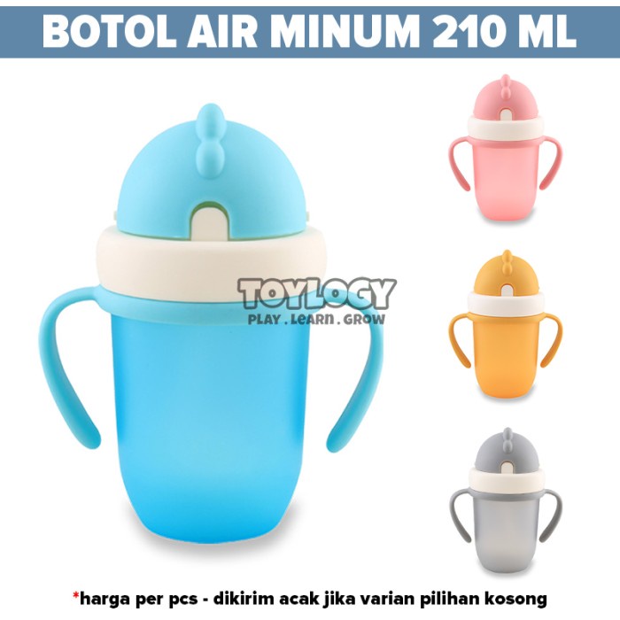 Lusty Bunny Tempat Minum Sedotan Botol Anak Training Cup Straw Sport(X8V0) Kotak Makan Tahan Panas K