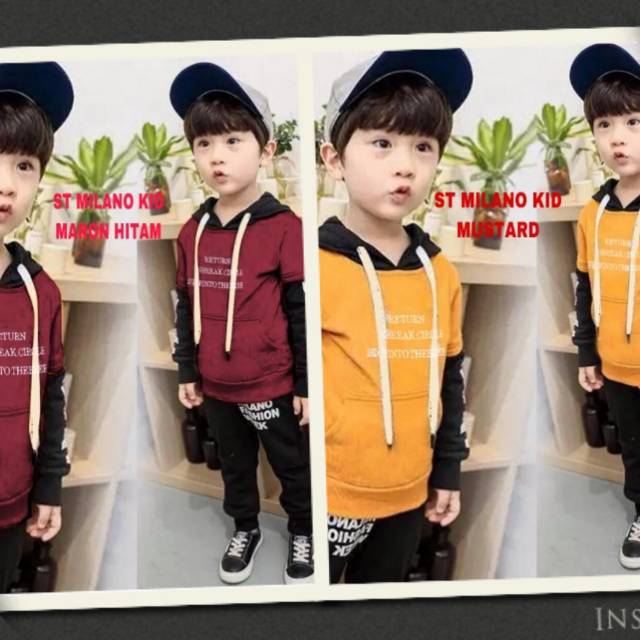 MILANO SETELAN ANAK LAKI LAKI